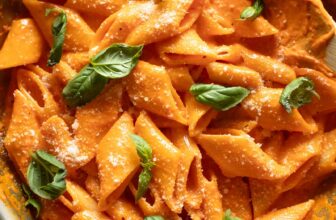 Roasted Red Pepper Pasta Recipe