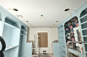 Adding Recessed Lights To My Walk-In Closet (Plus, My Workaround For My Phobia)