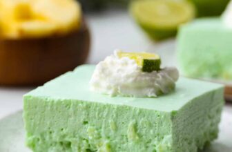 Lime Jello Salad With Cream Cheese & Whipped Topping