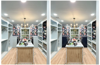 The Finished Washer/Dryer Cabinets And Window Wall