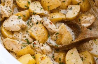 Slow Cooker Parmesan Garlic Chicken and Potatoes Recipe