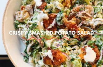 Crispy Smashed Potato Salad Recipe