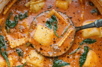 Million Dollar Soup With Ravioli (Creamy, Hearty & Easy)