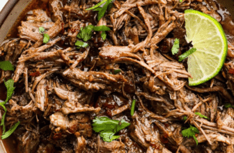 Slow Cooker Barbacoa Beef Recipe