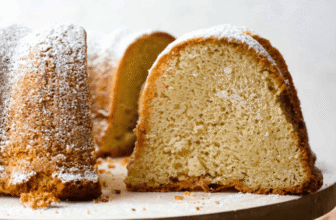Sour Cream Pound Cake Recipe – Moist & Buttery