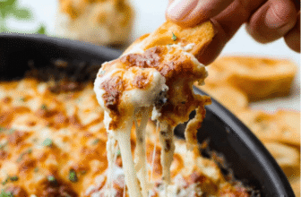 Garlic Bread Dip – Easy Cheesy Appetizer Recipe