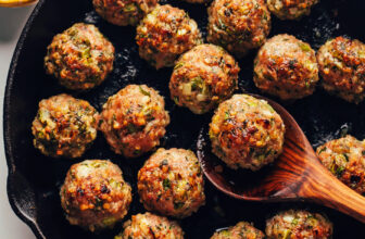 Thanksgiving Turkey Meatballs – Minimalist Baker Recipes