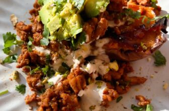 Roasted Sweet Potato Stacks with Chipotle Sauce Recipe