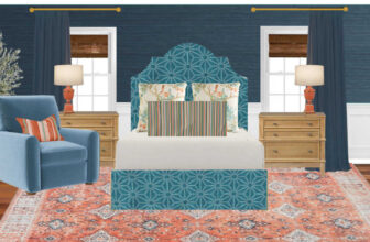 How I Created And Printed A Custom Fabric For The Bedroom (Plus, An Update On Tiger)