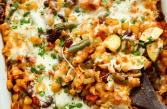 Minestrone Casserole Recipe (Cheesy, Hearty, Veggie Packed)