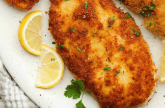Crispy Chicken Schnitzel Recipe (Easy Pan Fried Dinner)