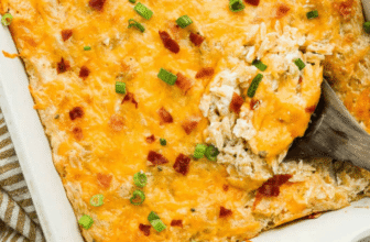 Creamy Crack Chicken Orzo with Bacon and Ranch