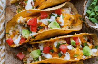 Crack Chicken Tacos with Bacon and Ranch