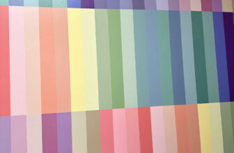 Bathroom Walls – Painted Striped Wall Design (35 Colors!)