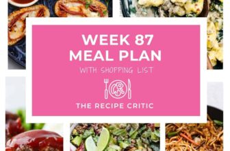 Weekly Meal Plan with 5 Easy Dinner Ideas